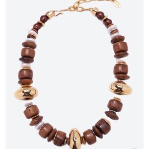 Lizzie Fortunato Brown Robles Necklace
